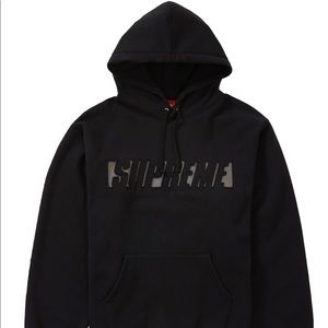 Supreme Reflective Cutout Hoody